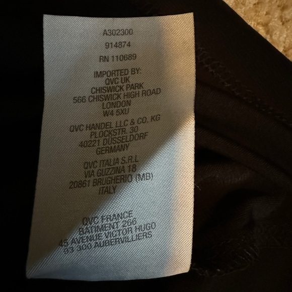 Women With Control Women's Top Size Large TALL Bell Sleeves Black Goth Whimsy - Picture 7 of 7